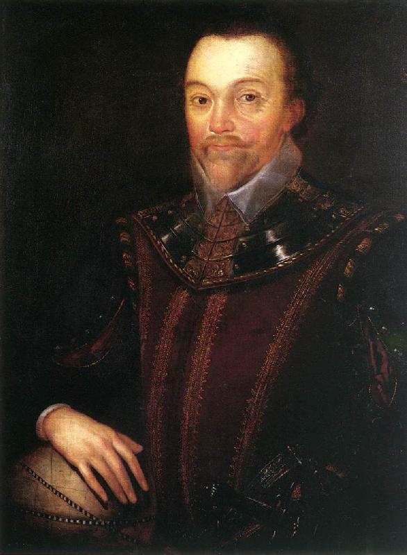 GHEERAERTS, Marcus the Younger Sir Francis Drake dfg oil painting picture
